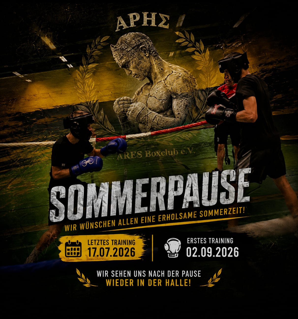 Ares Boxclub Sommerpause